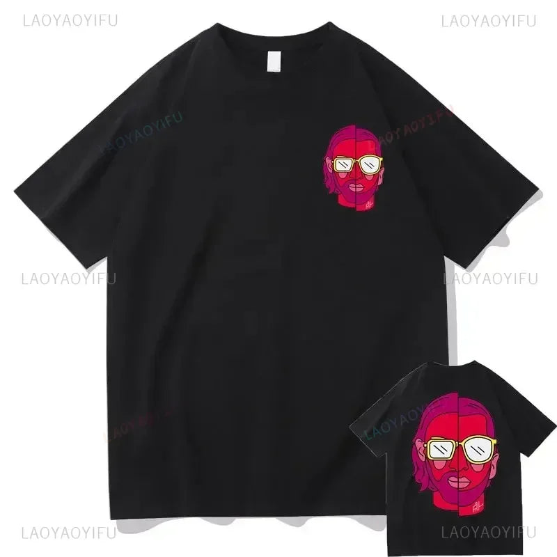Le Monde Chico T-shirt imprimé Album PNL Rap français T-shirt graphique Hip-Hop t-shirts hommes/femmes marque Harajuku t-shirts hommes Streetwear