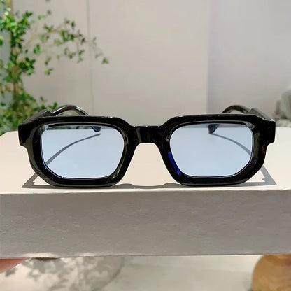 Nouveaux hommes Vintage Rectangle cadre lunettes de soleil mode rétro lunettes de soleil marque de luxe Design lunettes UV400 lunettes femmes lunettes
