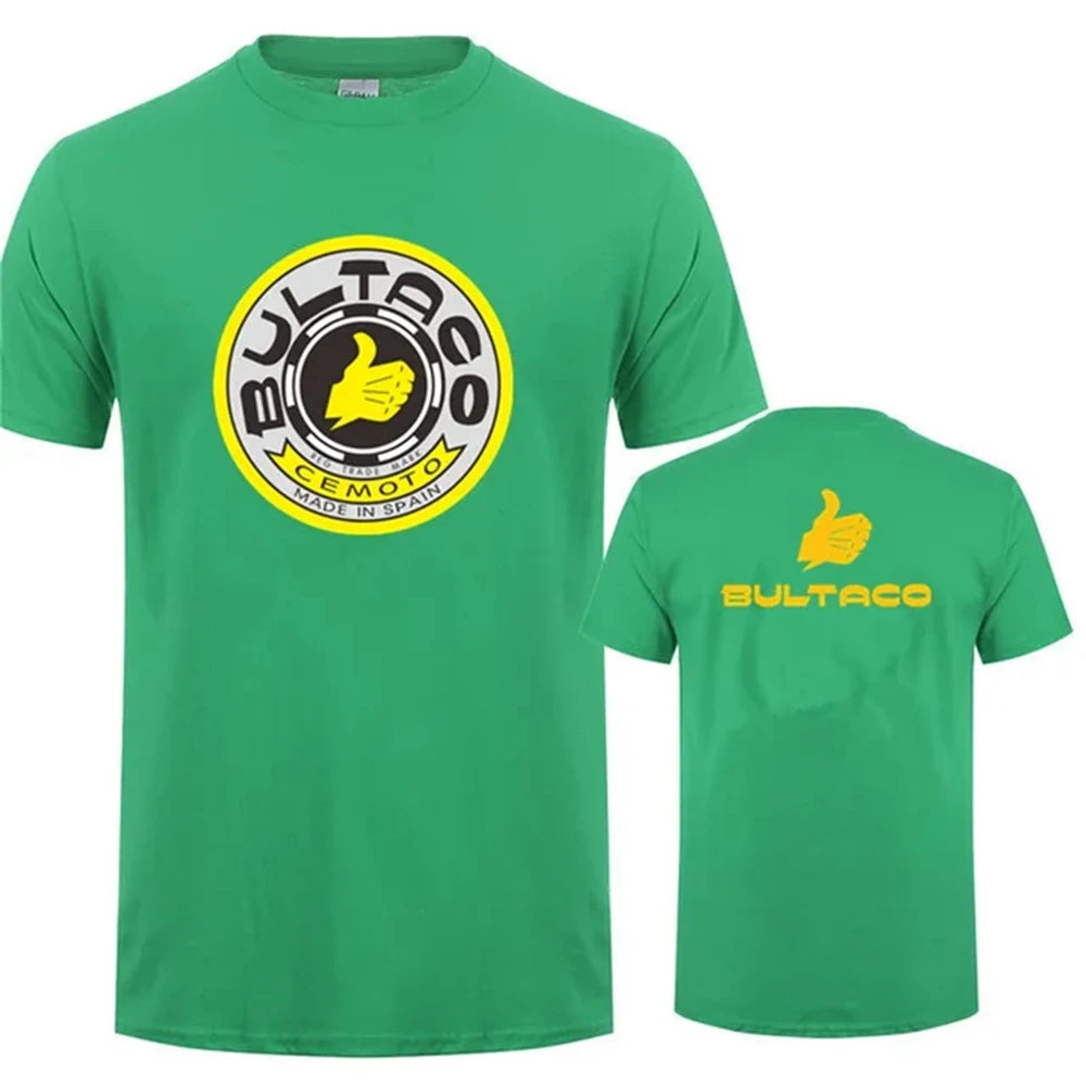 Bultaco Cemoto motos t-shirts mode hommes été Bultaco homme t-shirt 72604