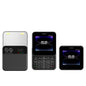 SERVO AUAR11 téléphone portable rotatif 2 SIM Torche Stadby Cadran rapide voix magique Radio FM 2G GSM 2.4 "écran coulissant petits téléphones portables