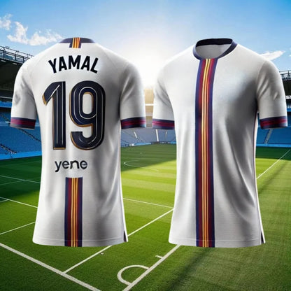 Uniforme d'entraînement de Football espagnol 2025 imprimé en 3D, équipe à séchage rapide imprimée en 3D, T-shirt Yamal pour hommes et femmes, grande taille