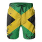 Short de bain jamaïcain pour homme, imprimé en 3D, sensation de natation, mode été, plage, surf, séchage rapide, sport, pantalon court