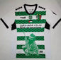 T-shirt Deportivo Palestino vert édition spéciale à manches courtes maillots de Football 3D imprimé sport enfants t-shirts
