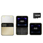 SERVO AUAR11 téléphone portable rotatif 2 SIM Torche Stadby Cadran rapide voix magique Radio FM 2G GSM 2.4 "écran coulissant petits téléphones portables