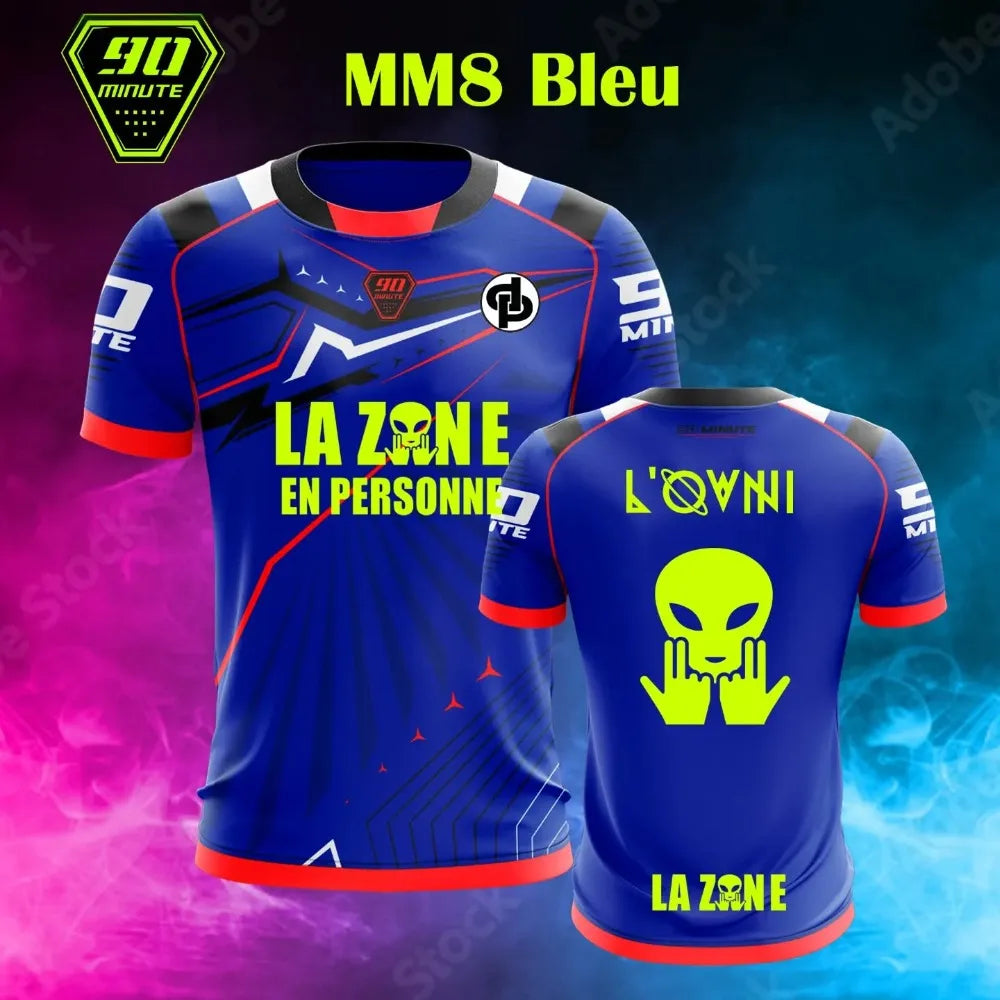 T-shirt à manches courtes et col rond LA ZONE EN PERSONNE