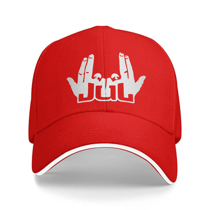 Jul signe rappeur Logo casquette de Baseball Hip Hop JUL Sandwich casquettes unisexe respirant casquette de soleil course Golf