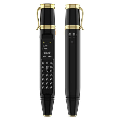SERVO BM111 stylo Style téléphone portable voix magique Bluetooth composeur Radio FM 2G double SIM veille 0.96 "écran ventilateur fonction téléphones portables