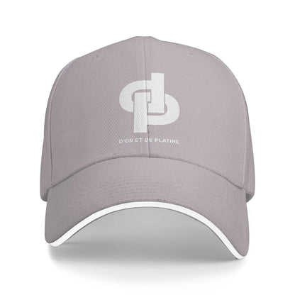 Casquette D'or Et De Platine Casquette de Baseball Hip Hop Rap Français JuL