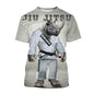 T-shirt imprimé 3D Jiu Jitsu brésilien pour hommes et femmes, tee-shirt pour enfants, vêtements d'été, streetwear, chien, animaux, mode respirante