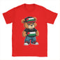 Drapeau palestinien ours en peluche Palestine T-Shirt pour Couple T-Shirts d'été col rond T-Shirt populaire grande taille vêtements bon marché