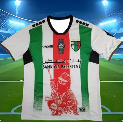2025 vêtements pour hommes t-shirts Palestine football T-Shirt pour hommes maillots marque à la mode col rond séchage rapide été Sport T-shirt