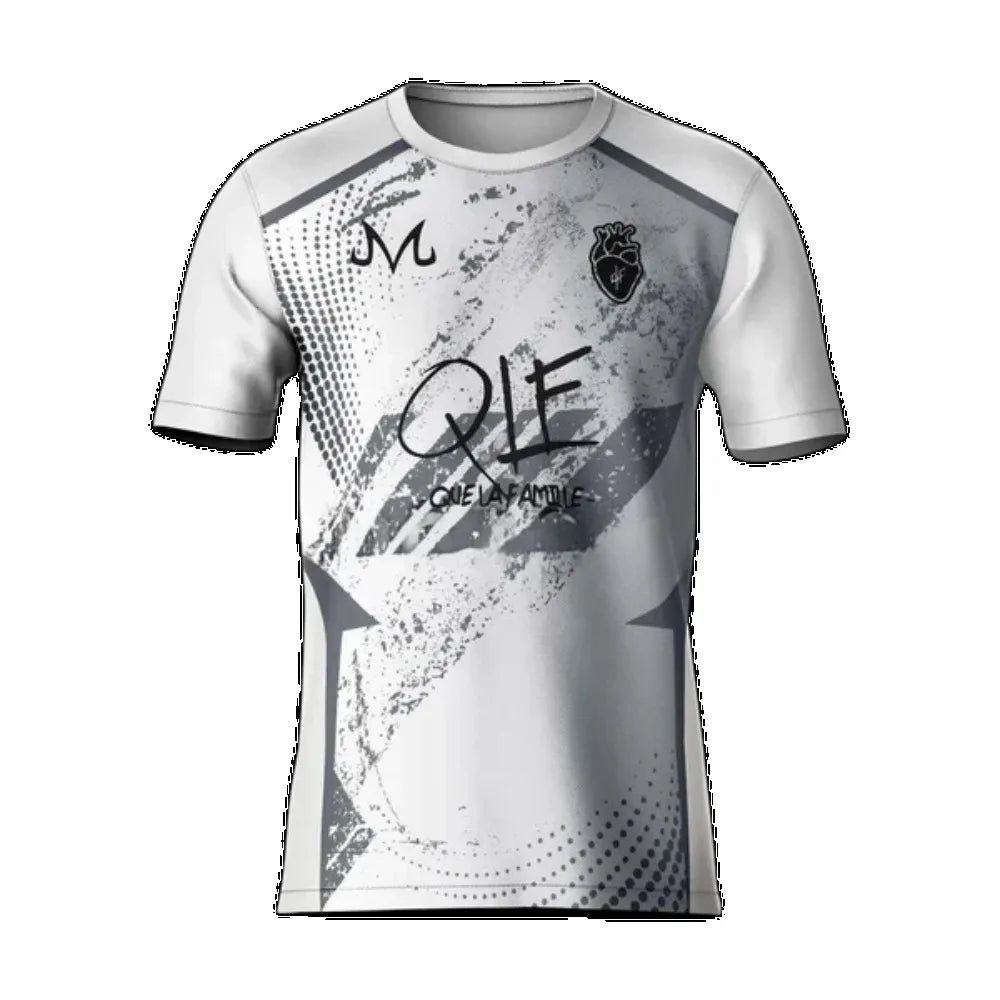 QLF noir Unisexe sport T-shirt 3D imprimé