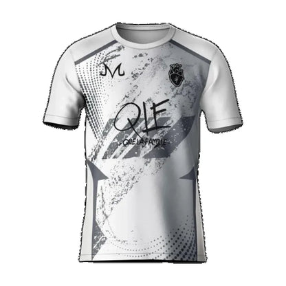 QLF noir Unisexe sport T-shirt 3D imprimé