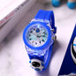 3D Mickey enfants montres filles couleur Source de lumière Silicone Minnie enfants montre dames Quartz horloge cadeaux Relogio Feminino
