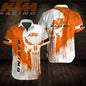 KTM T-shirt homme chemise hawaïenne homme chemises homme vêtements T-shirts pour hommes haut nouveau dans la plage hommes vêtements hauts vérifier Plaid formel