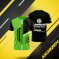 Kawasaki – T-shirt d'été à manches courtes pour hommes et femmes, vêtements surdimensionnés, nouvelle mode pour enfants, 2024