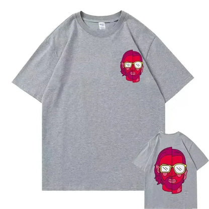 Le Monde Chico T-shirt imprimé Album PNL Rap français T-shirt graphique Hip-Hop t-shirts hommes/femmes marque Harajuku t-shirts hommes Streetwear