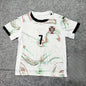 T-shirt de football 3d à séchage rapide, tenue de fan de l'équipe nationale portugaise, vêtements de sport légers, adapté au sport et au fitness