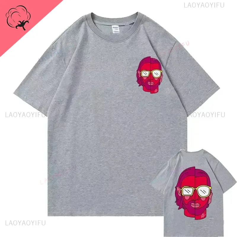 Le Monde Chico T-shirt imprimé Album PNL Rap français T-shirt graphique Hip-Hop t-shirts hommes/femmes marque Harajuku t-shirts hommes Streetwear