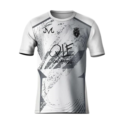 QLF noir Unisexe sport T-shirt 3D imprimé