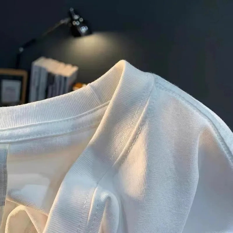 T-shirt confortable et décontracté  haute qualité 2025