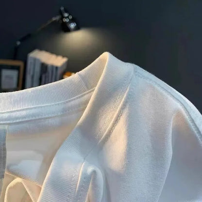 T-shirt confortable et décontracté  haute qualité 2025