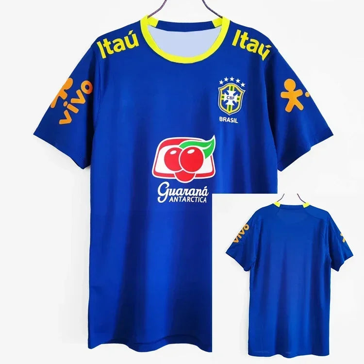 Nouveau Maillot Brésil  maillot d'entraînement de l'équipe nationale du brésil Neymar Marcelo