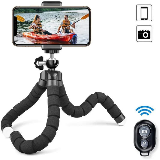 Mini trépied de photographie universel poulpe monopode téléphone Mini appareil photo téléphone Webcam support Clip Smartphone monopode Tripe support