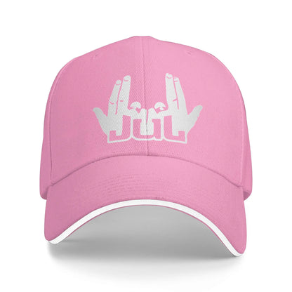 Jul signe rappeur Logo casquette de Baseball Hip Hop JUL Sandwich casquettes unisexe respirant casquette de soleil course Golf