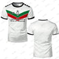 Maillot de Football Palestine pour femmes et hommes, t-shirt de luxe imprimé numérique, uniforme d'été drapeau palestinien, hauts surdimensionnés décontractés