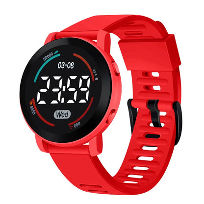 LED numérique enfants montres lumineux étanche Sport enfants montre bracelet en Silicone montre-bracelet électronique pour garçons Gril reloj niño