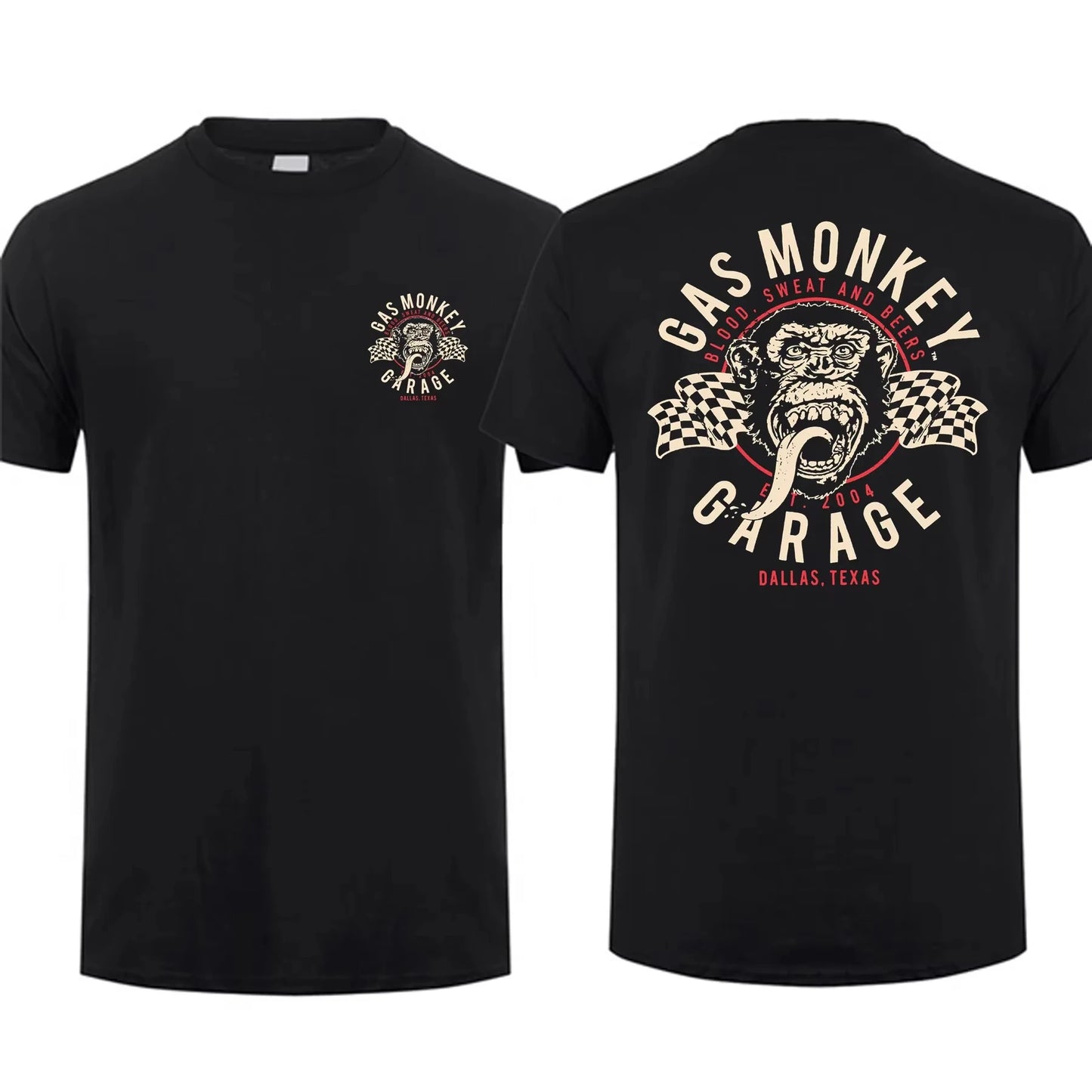 Nouveaux T-Shirt Bultaco été à manches courtes col rond Streetwear