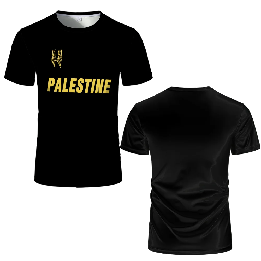 Maillot de Football Palestine t-shirts adultes drapeau palestinien 2025