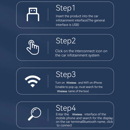 Mini adaptateur Carplay filaire vers sans fil et Android Auto, USB Plug and Play, connexion automatique pour voitures Carplay Android Auto filaires en usine