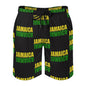 Short de bain jamaïcain pour homme, imprimé en 3D, sensation de natation, mode été, plage, surf, séchage rapide, sport, pantalon court