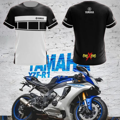 25T-shirt pour hommes, nouveau T-shirt de course GP à séchage rapide, moto Yamaha, manches courtes, confortable et décontracté, moto de rue Y2K