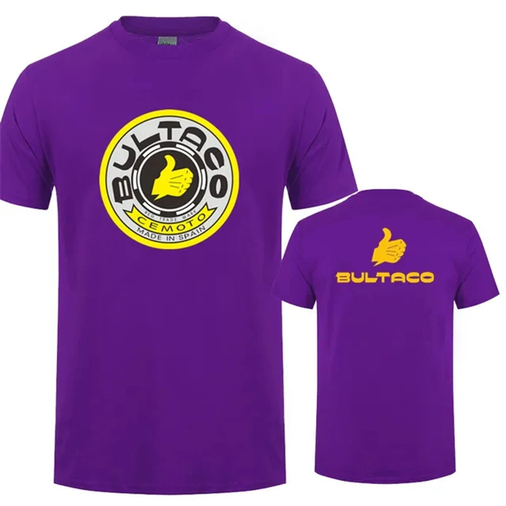 Bultaco Cemoto motos t-shirts mode hommes été Bultaco homme t-shirt 72604