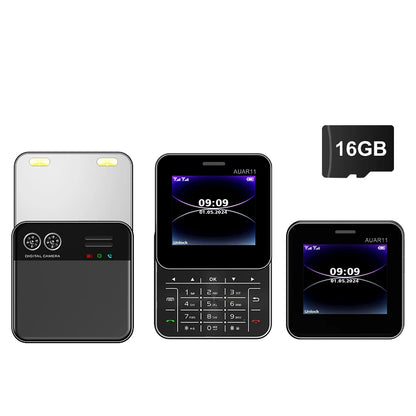 SERVO AUAR11 téléphone portable rotatif 2 SIM Torche Stadby Cadran rapide voix magique Radio FM 2G GSM 2.4 "écran coulissant petits téléphones portables