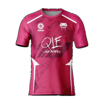 QLF noir Unisexe sport T-shirt 3D imprimé