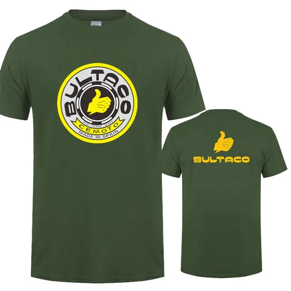 Bultaco Cemoto motos t-shirts mode hommes été Bultaco homme t-shirt 72604
