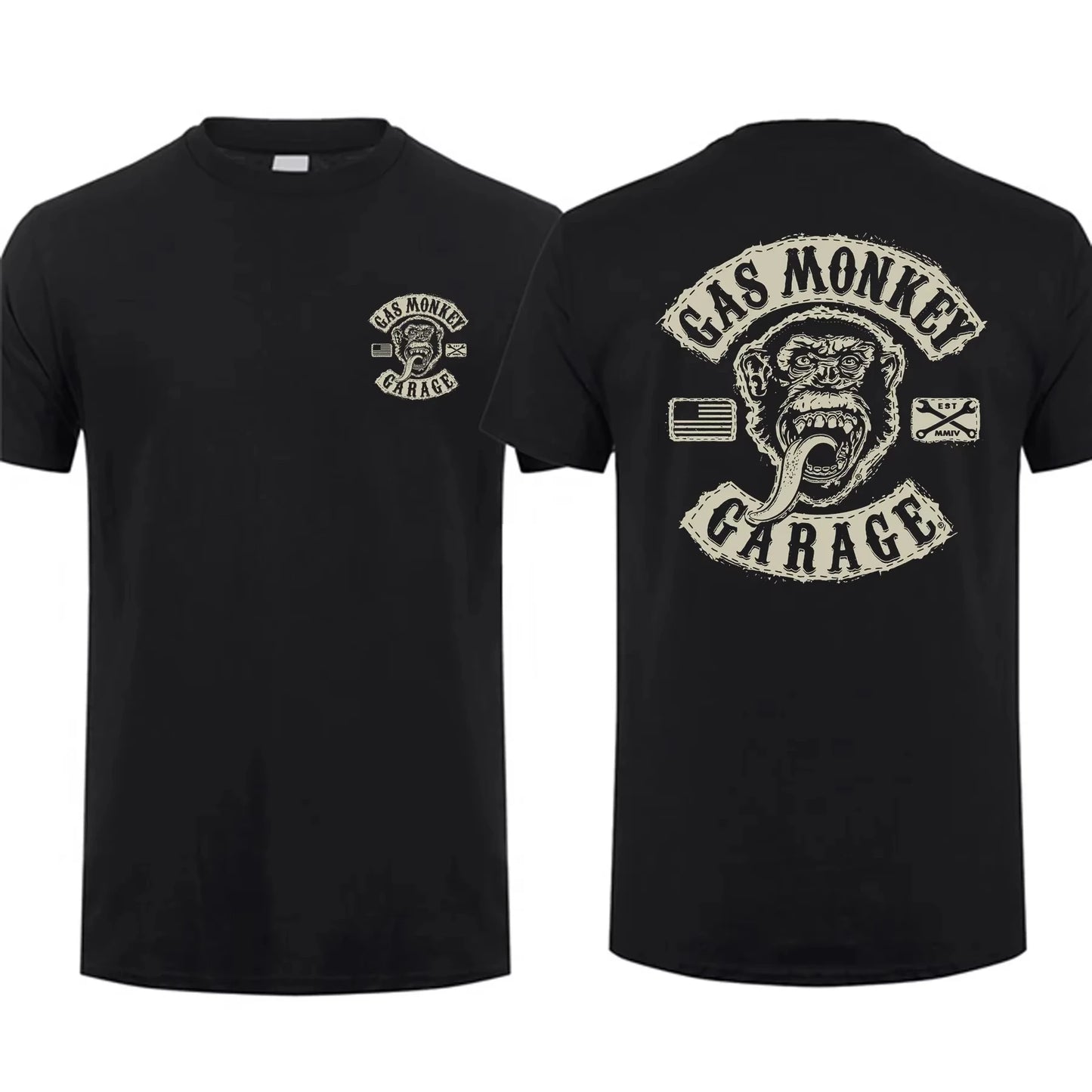 Nouveaux T-Shirt Bultaco été à manches courtes col rond Streetwear