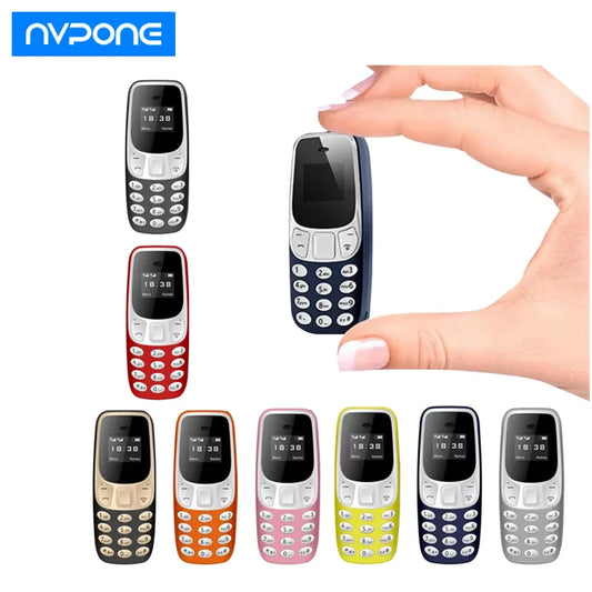 Mini Portable L8star Bm10 minuscule Micro téléphone Portable double carte Sim avec lecteur Mp3 FM débloqué téléphone Portable changement vocal numérotation téléphone