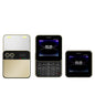 SERVO AUAR11 téléphone portable rotatif 2 SIM Torche Stadby Cadran rapide voix magique Radio FM 2G GSM 2.4 "écran coulissant petits téléphones portables