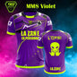 T-shirt à manches courtes et col rond LA ZONE EN PERSONNE