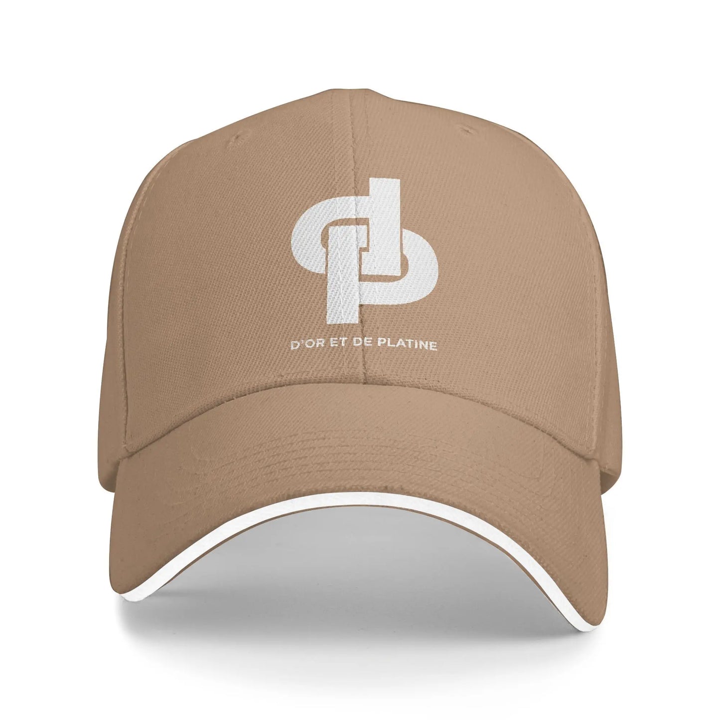 Casquette D'or Et De Platine Casquette de Baseball Hip Hop Rap Français JuL