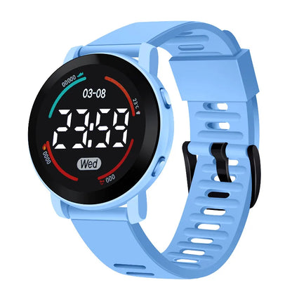 LED numérique enfants montres lumineux étanche Sport enfants montre bracelet en Silicone montre-bracelet électronique pour garçons Gril reloj niño