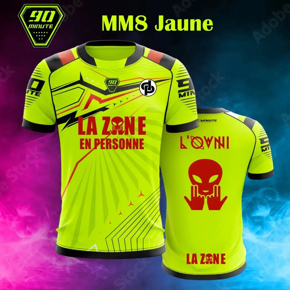 T-shirt à manches courtes et col rond LA ZONE EN PERSONNE