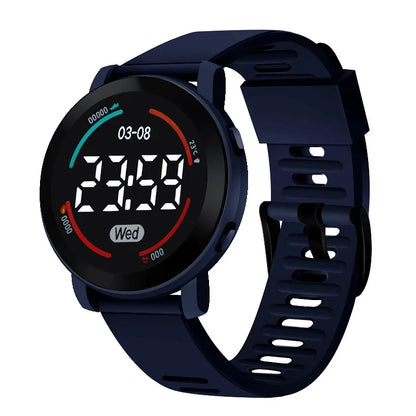 LED numérique enfants montres lumineux étanche Sport enfants montre bracelet en Silicone montre-bracelet électronique pour garçons Gril reloj niño