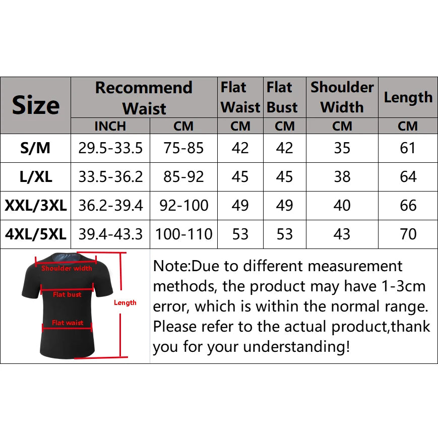 Chemises de Sauna à manches courtes pour hommes, chemises piétillantes à la chaleur, combinaisons de Fitness, taille amincissante, chemise de Compression d'entraînement