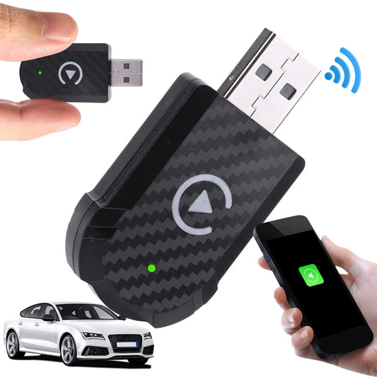 Mini adaptateur Carplay filaire vers sans fil et Android Auto, USB Plug and Play, connexion automatique pour voitures Carplay Android Auto filaires en usine